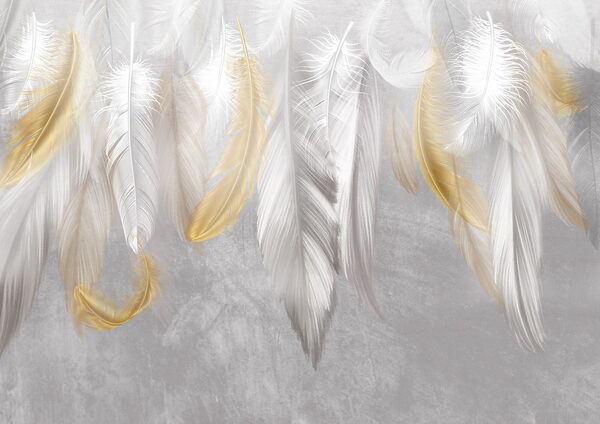 Plumes délicates dans des teintes douces. Plumes délicates dans des teintes douces.