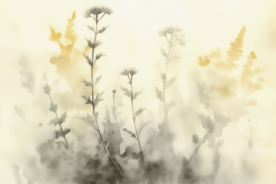 Des fleurs délicates aux teintes douces