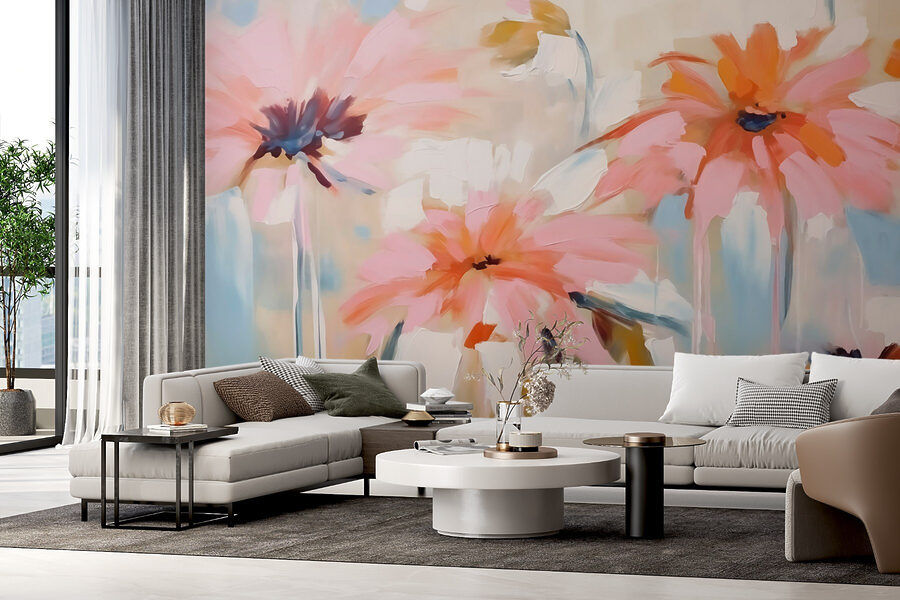 Painting of flowers Painting of flowers