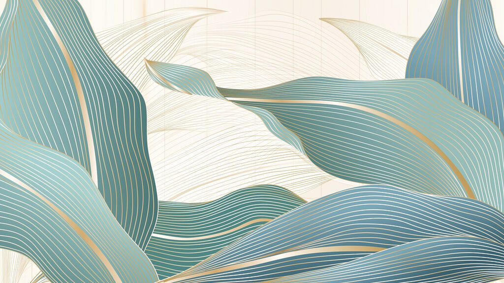 Lignes fluides dans des couleurs douces Lignes fluides dans des couleurs douces