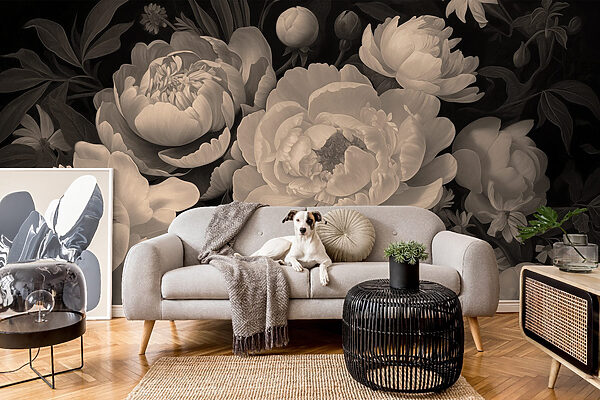 Groupe de fleurs blanches Groupe de fleurs blanches