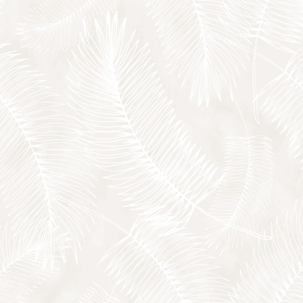 Motif blanc de feuilles Motif blanc de feuilles