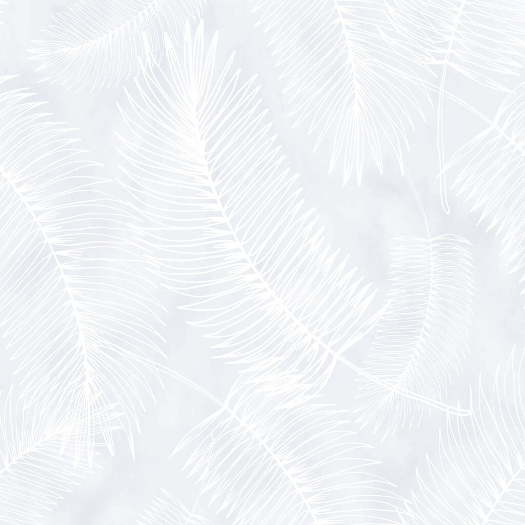 Motif blanc de feuilles Motif blanc de feuilles
