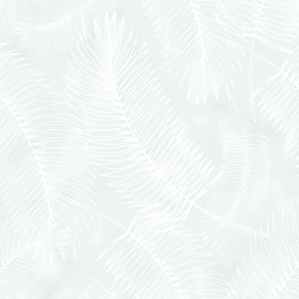 Motif blanc de feuilles Motif blanc de feuilles