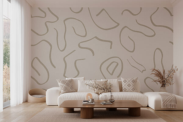 Motif blanc et beige Motif blanc et beige