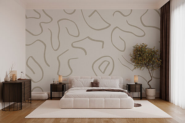 Motif blanc et beige Motif blanc et beige