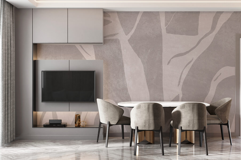 Abstract patterns in muted tones