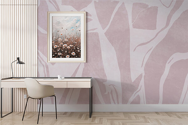 Motif rose et blanc Motif rose et blanc