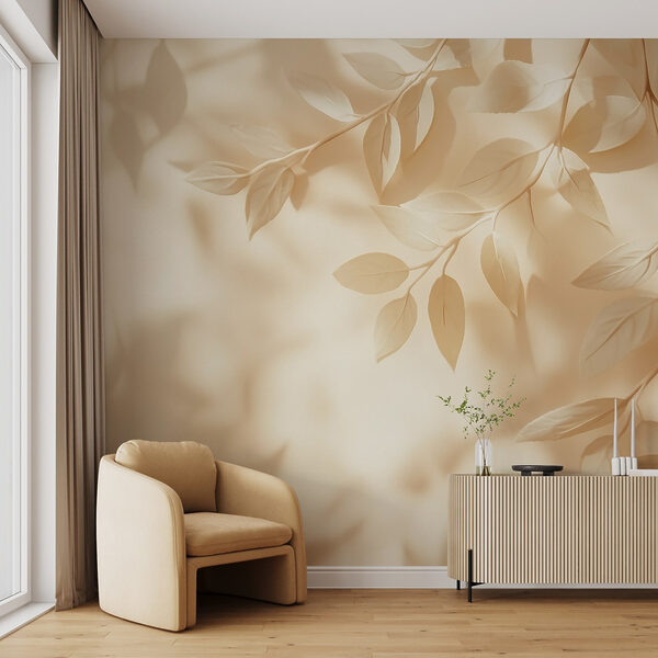 Feuilles blanches sur une surface blanche Feuilles blanches sur une surface blanche