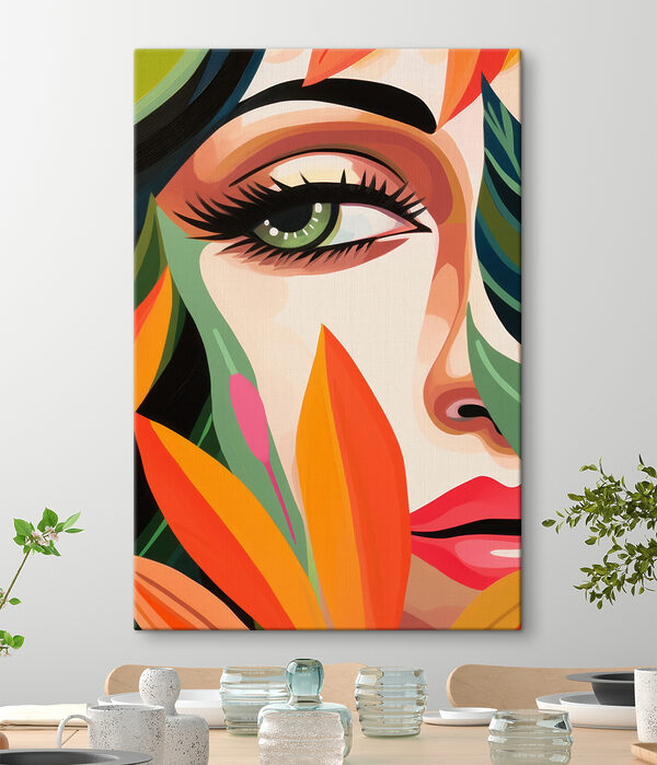 Des couleurs vives et un regard captivant Des couleurs vives et un regard captivant
