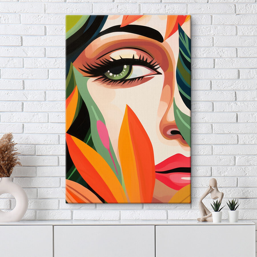 Des couleurs vives et un regard captivant Des couleurs vives et un regard captivant