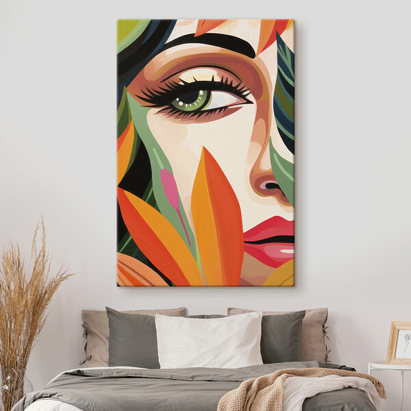 Des couleurs vives et un regard captivant Des couleurs vives et un regard captivant