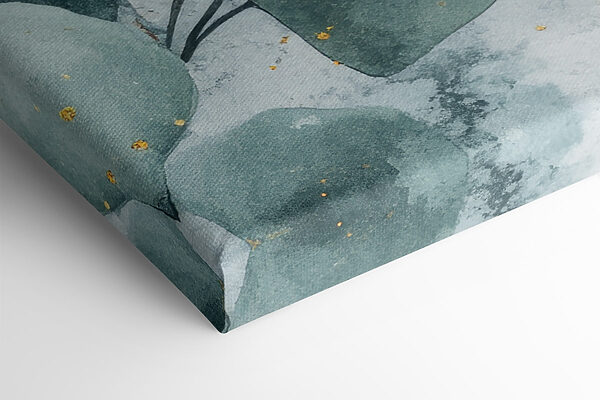 Aquarelle d'une branche avec des feuilles Aquarelle d'une branche avec des feuilles