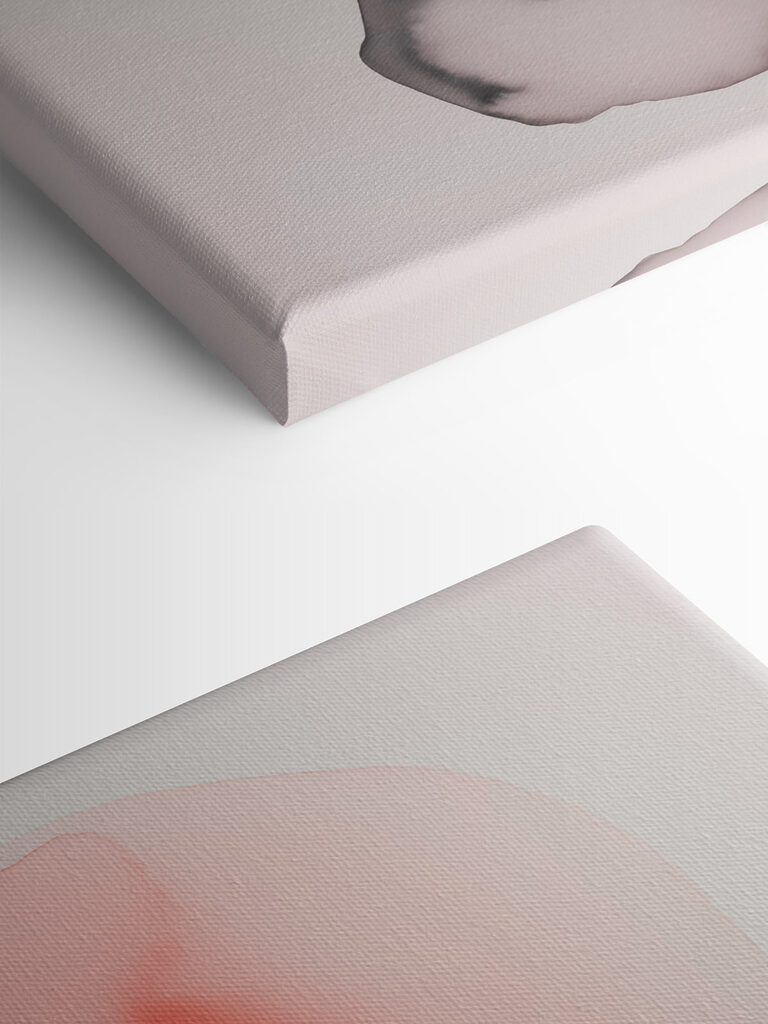 Balanced stones with soft hues