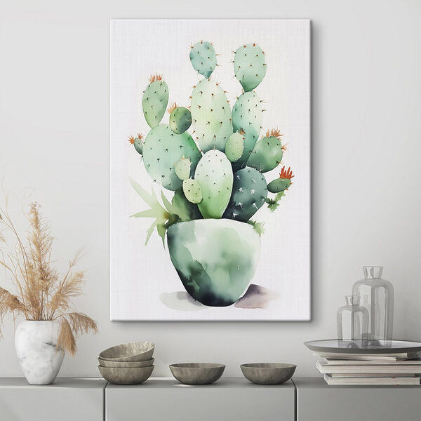 Aquarelle d'un cactus Aquarelle d'un cactus