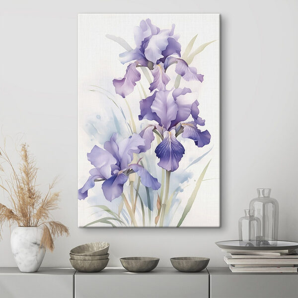 Iris dans des tons doux et pastel Iris dans des tons doux et pastel