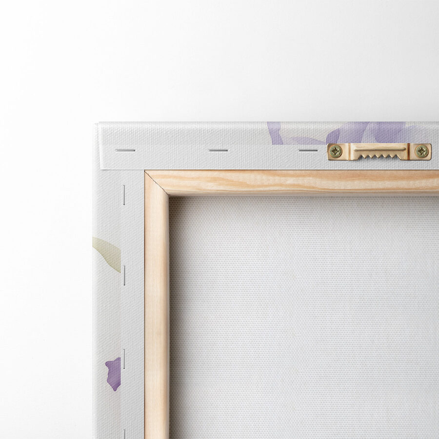 Iris dans des tons doux et pastel