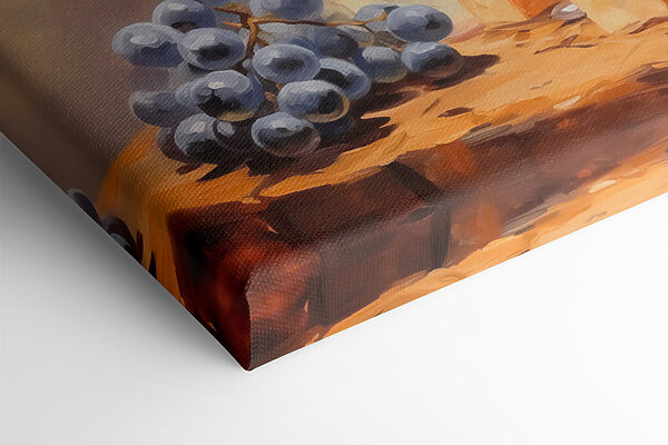 Verre de vin et fromage sur une table Verre de vin et fromage sur une table