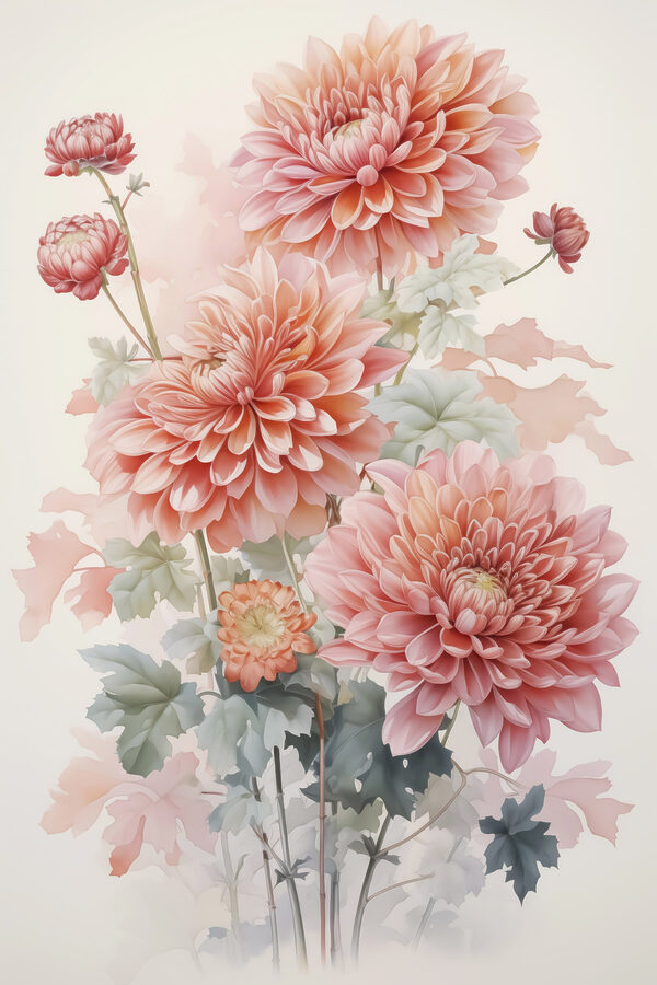 De belles fleurs aux couleurs douces. De belles fleurs aux couleurs douces.
