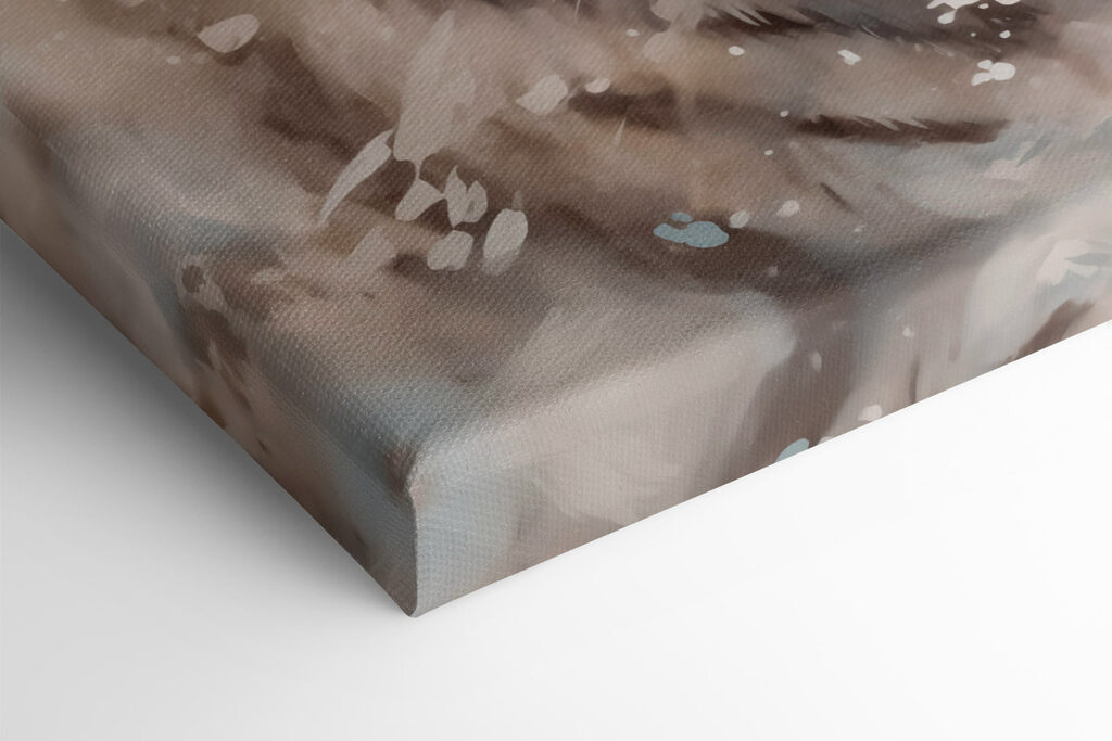 Tiger with flowers in the background Tiger with flowers in the background