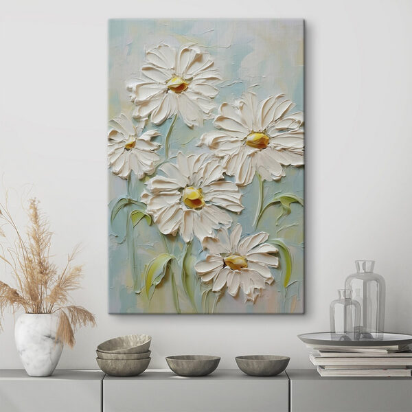 Peinture de fleurs blanches Peinture de fleurs blanches