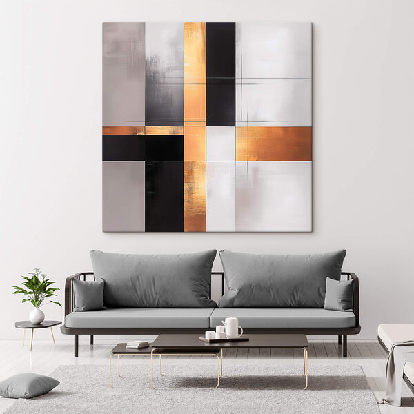 Lignes abstraites dans des couleurs chaudes Lignes abstraites dans des couleurs chaudes