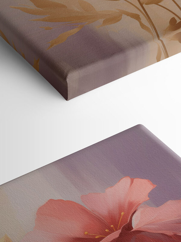 Peinture de fleurs roses Peinture de fleurs roses