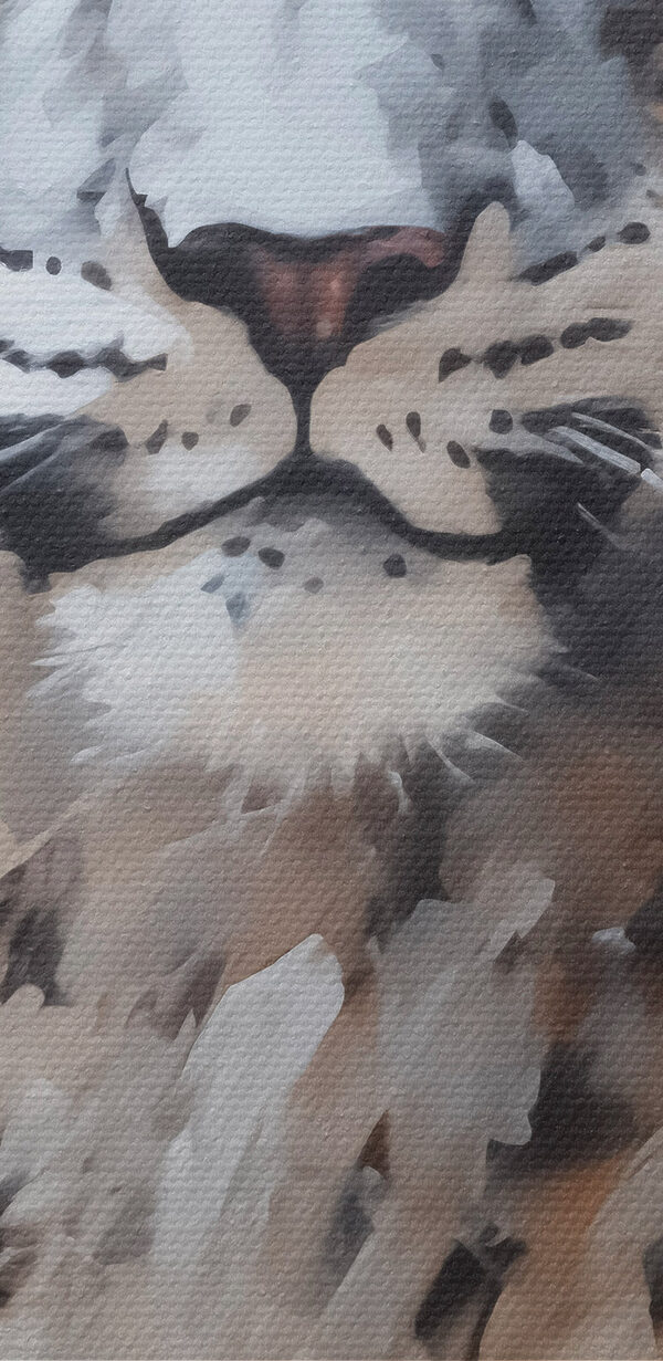 Peinture d'un léopard Peinture d'un léopard