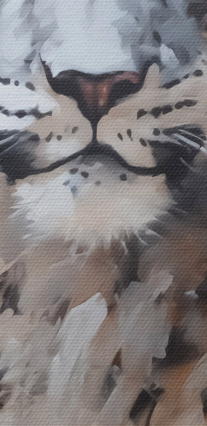 Peinture d'un léopard Peinture d'un léopard