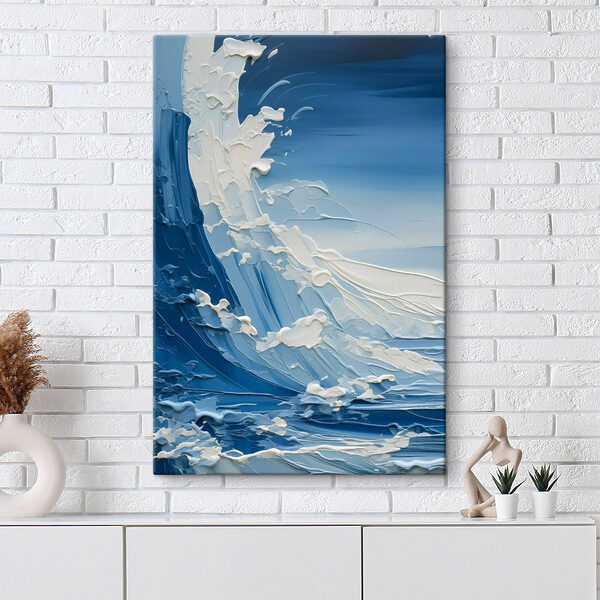 Peinture d'une vague Peinture d'une vague