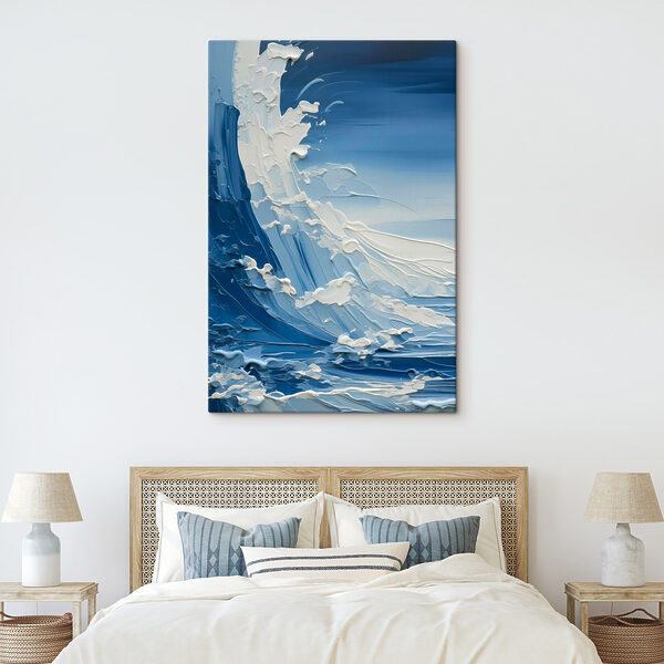 Peinture d'une vague Peinture d'une vague