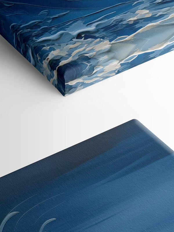 Peinture d'une vague Peinture d'une vague