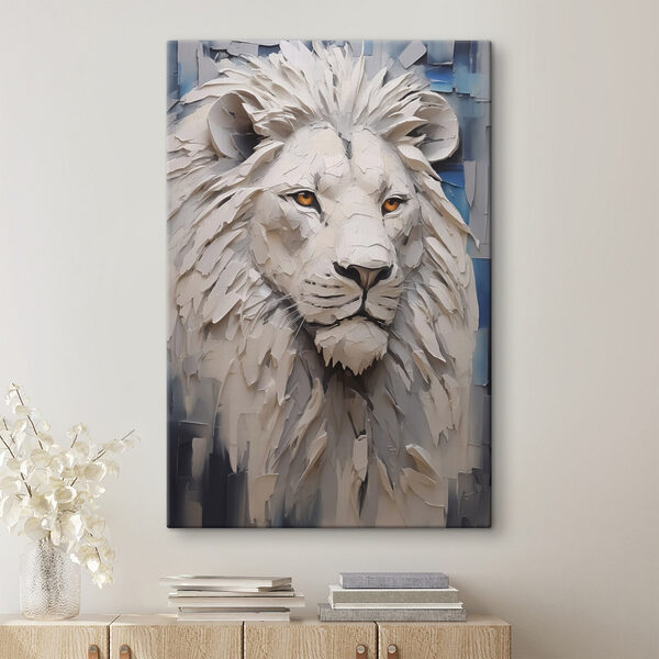 Lion aux yeux jaunes Lion aux yeux jaunes