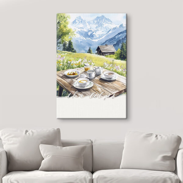 Table avec de la nourriture et une maison en arrière-plan Table avec de la nourriture et une maison en arrière-plan