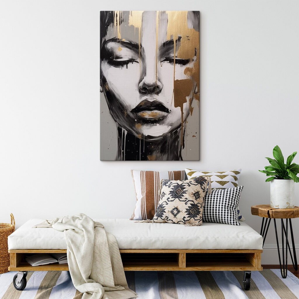 Ethereal beauty in abstract expression