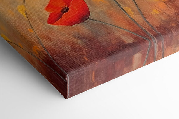 Peinture de fleurs rouges Peinture de fleurs rouges
