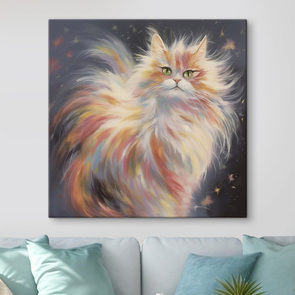 Cat with long hair Cat with long hair