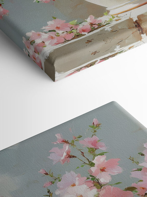Vase avec fleurs roses Vase avec fleurs roses