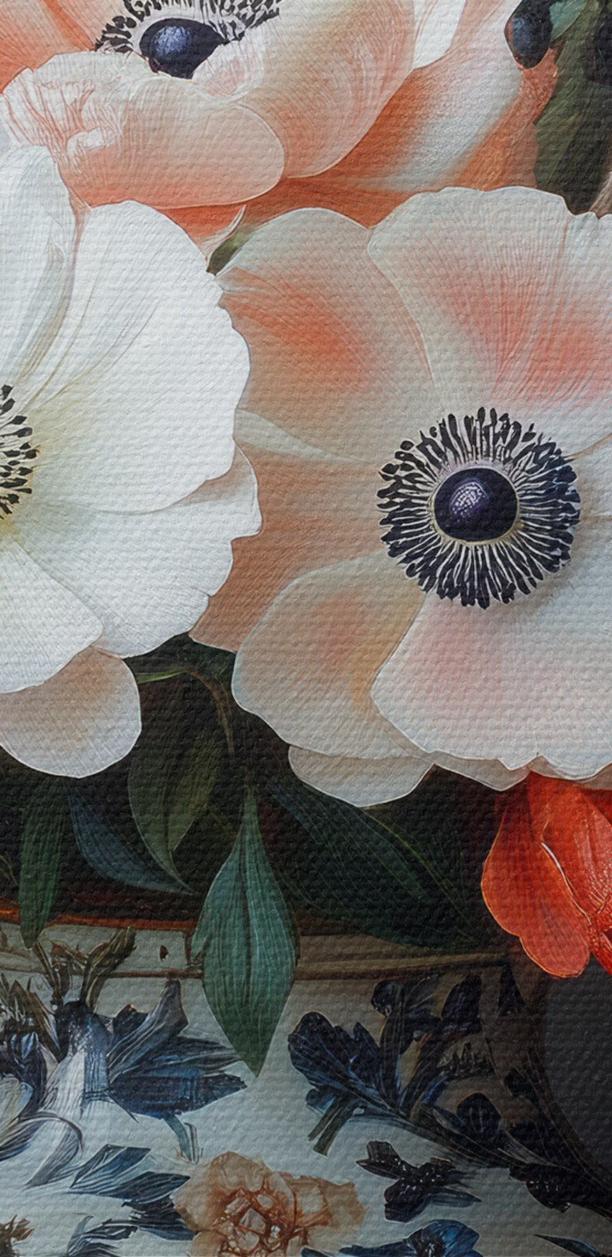 Vase avec des fleurs