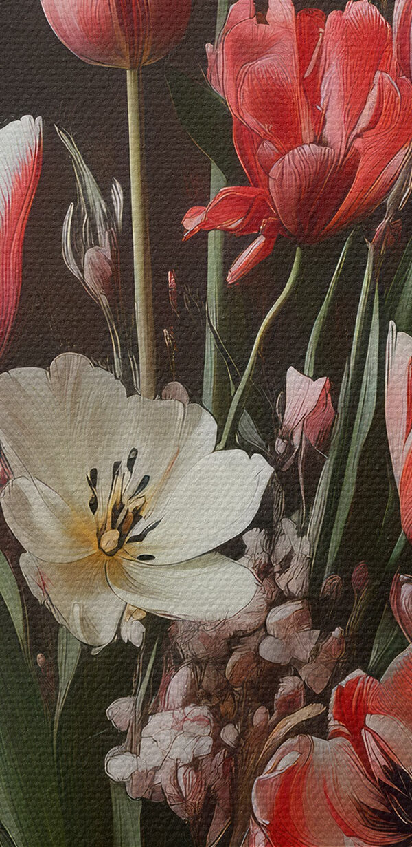 Bouquet de fleurs dans un vase Bouquet de fleurs dans un vase