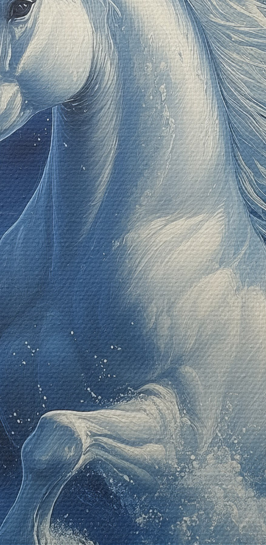 Licorne dans l'eau