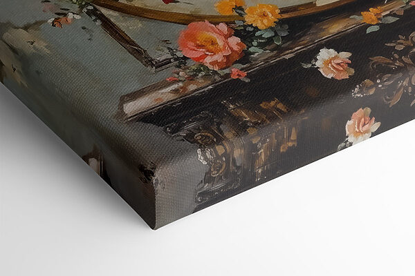 Peinture de fleurs dans un vase Peinture de fleurs dans un vase