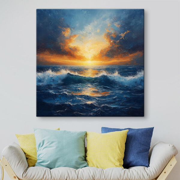 Coucher de soleil sur l'océan Coucher de soleil sur l'océan