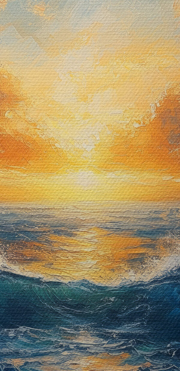 Coucher de soleil sur l'océan Coucher de soleil sur l'océan