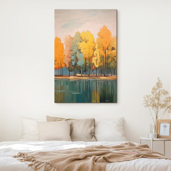 Peinture d'arbres par l'eau Peinture d'arbres par l'eau