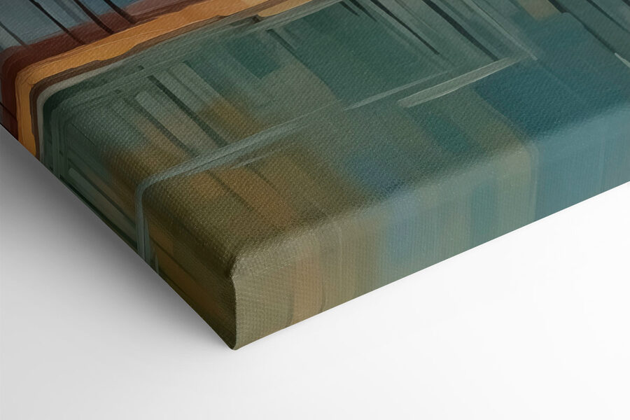 Peinture d'arbres par l'eau