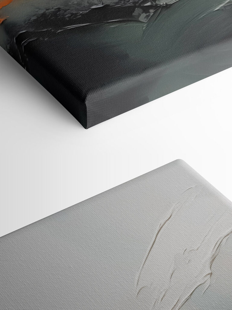 Painting of a mountain Painting of a mountain