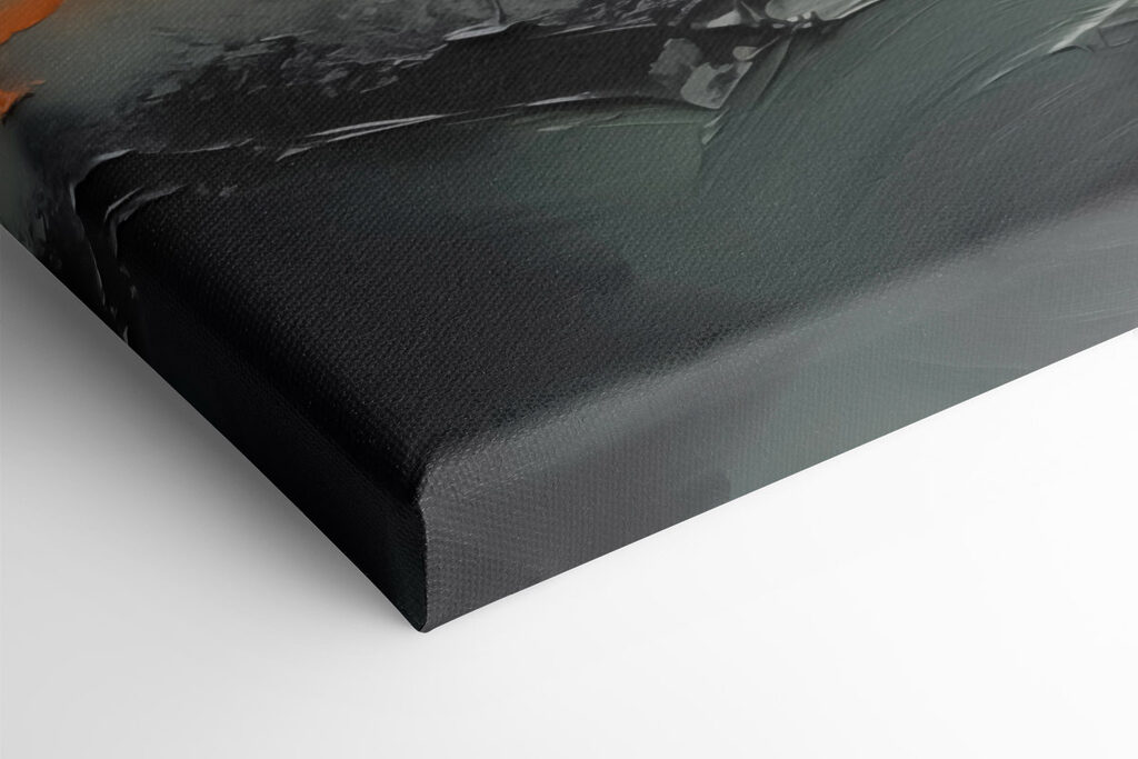 Painting of a mountain Painting of a mountain