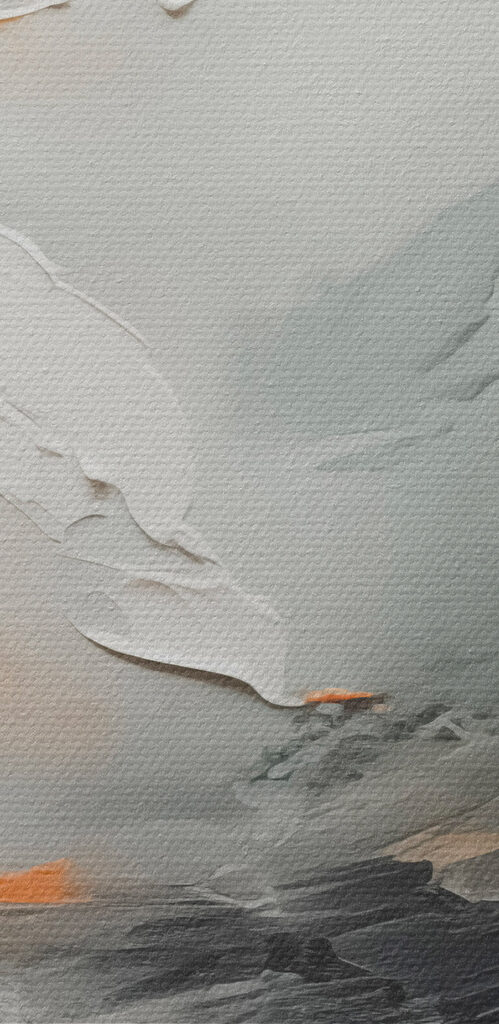 Painting of a mountain Painting of a mountain