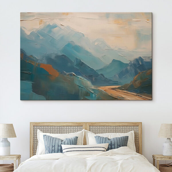 Tableaux Peinture d'une chaîne de montagnes (UGS : s42592) Tableaux Tableaux Peinture d'une chaîne de montagnes (UGS : s42592)